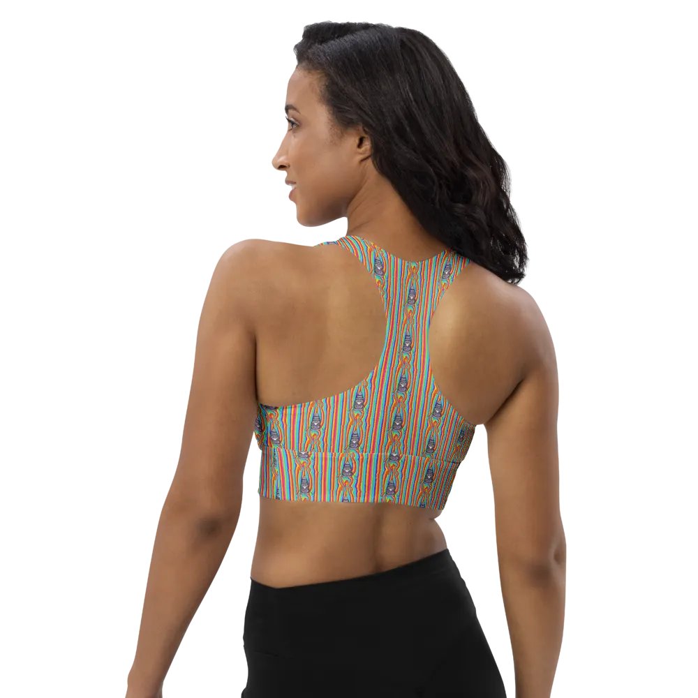 Row Row Row Your Boat longline sports bra product image (6)