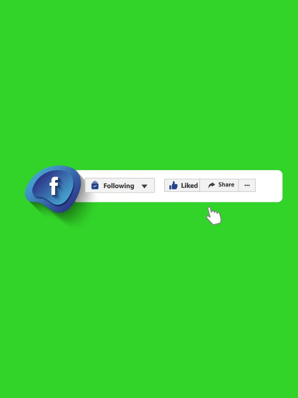 Facebook Intro: Follow, Like, and Share - Green Screen Template ...