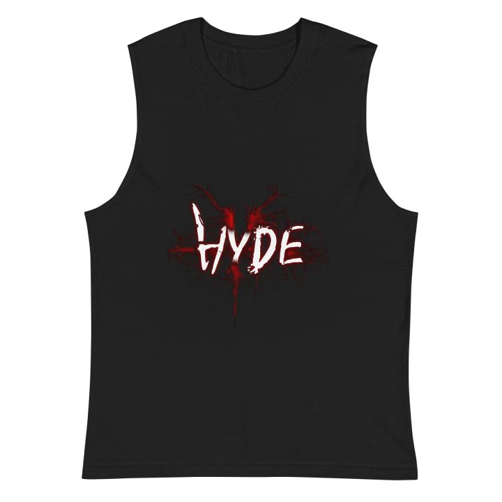 HYDE Logo Bella+Canvas Muscle Tank product image (2)