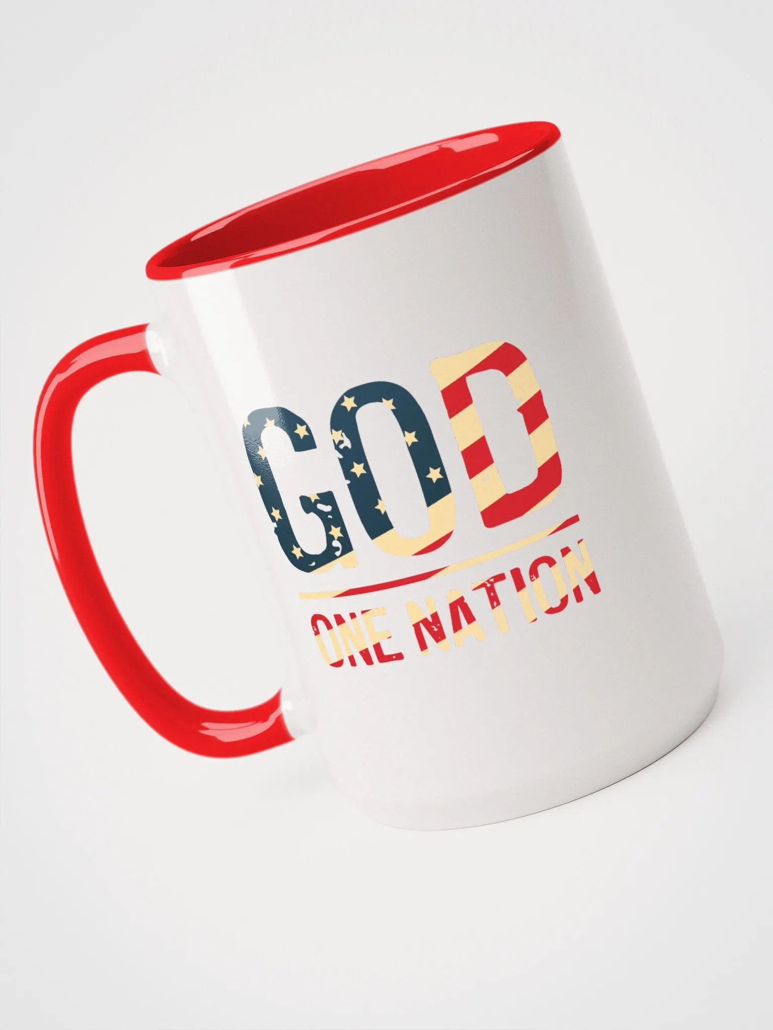 God Nation Patriotic Ceramic Mug (15oz) product image (3)