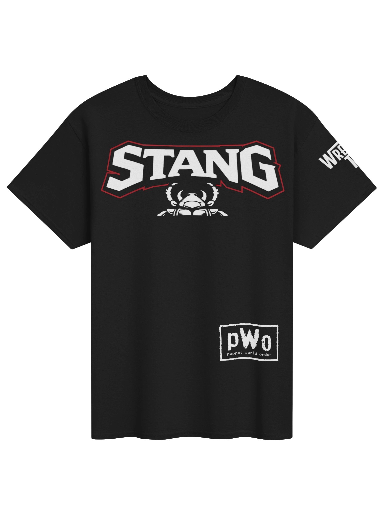 Stang pWo Tee V2 w/ Sleeve & Back print product image (1)