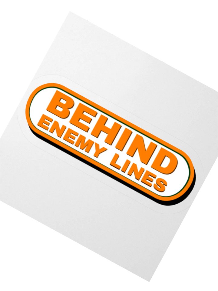 BEHIND ENEMY LINES Stickers product image (4)