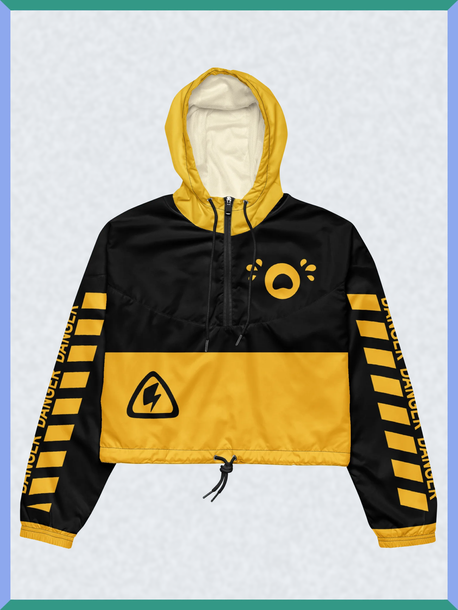 Inverted Inconsolable Emote - Cropped Windbreaker product image (1)