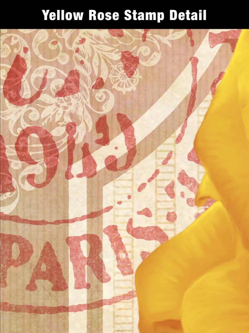 Yellow Rose Stamp product image (3)