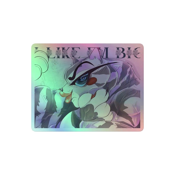 Holographic Sticker || Mewing Silverstream product image (2)