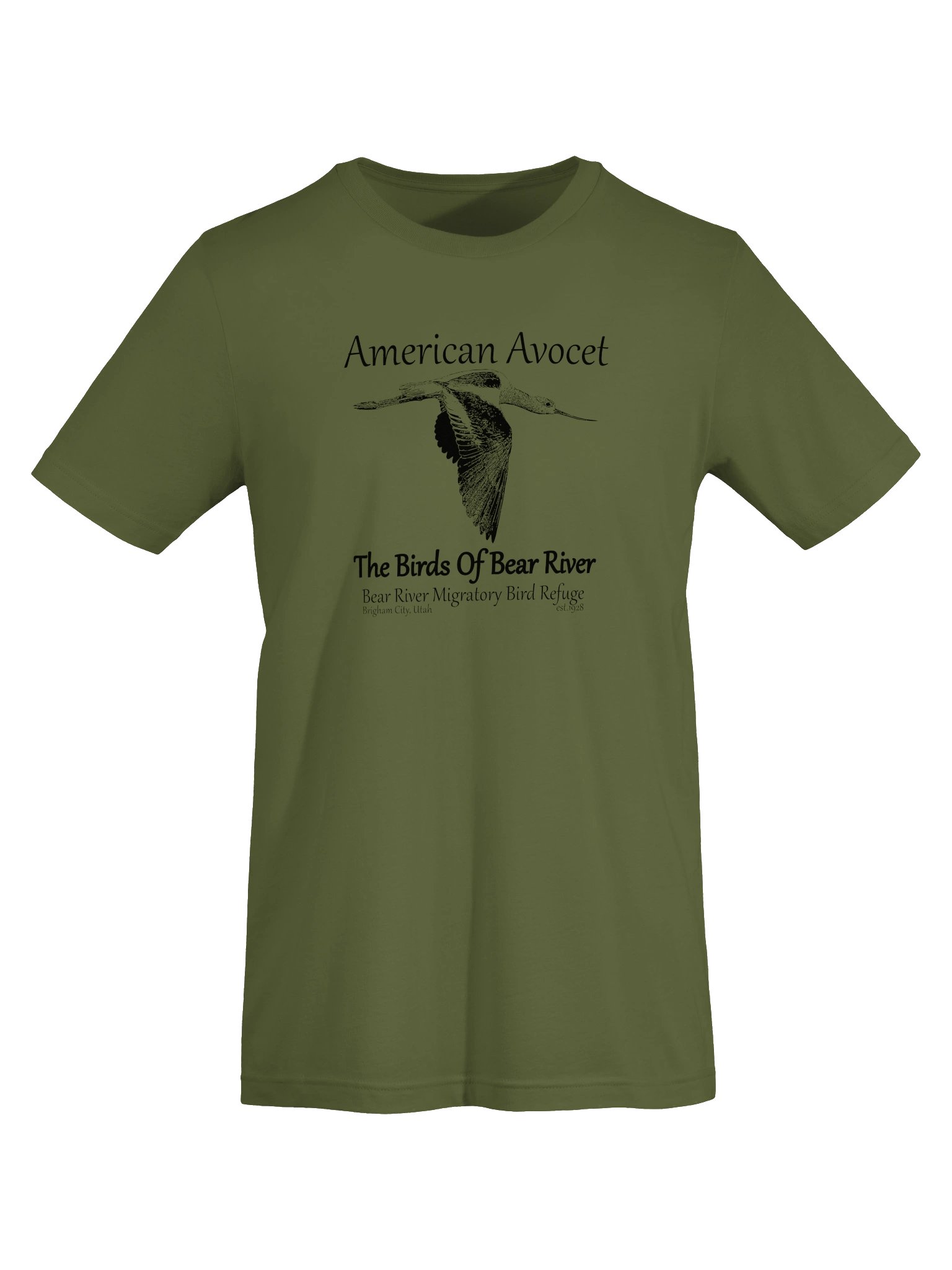 Birds of Bear River American Avocet T-shirt product image (46)