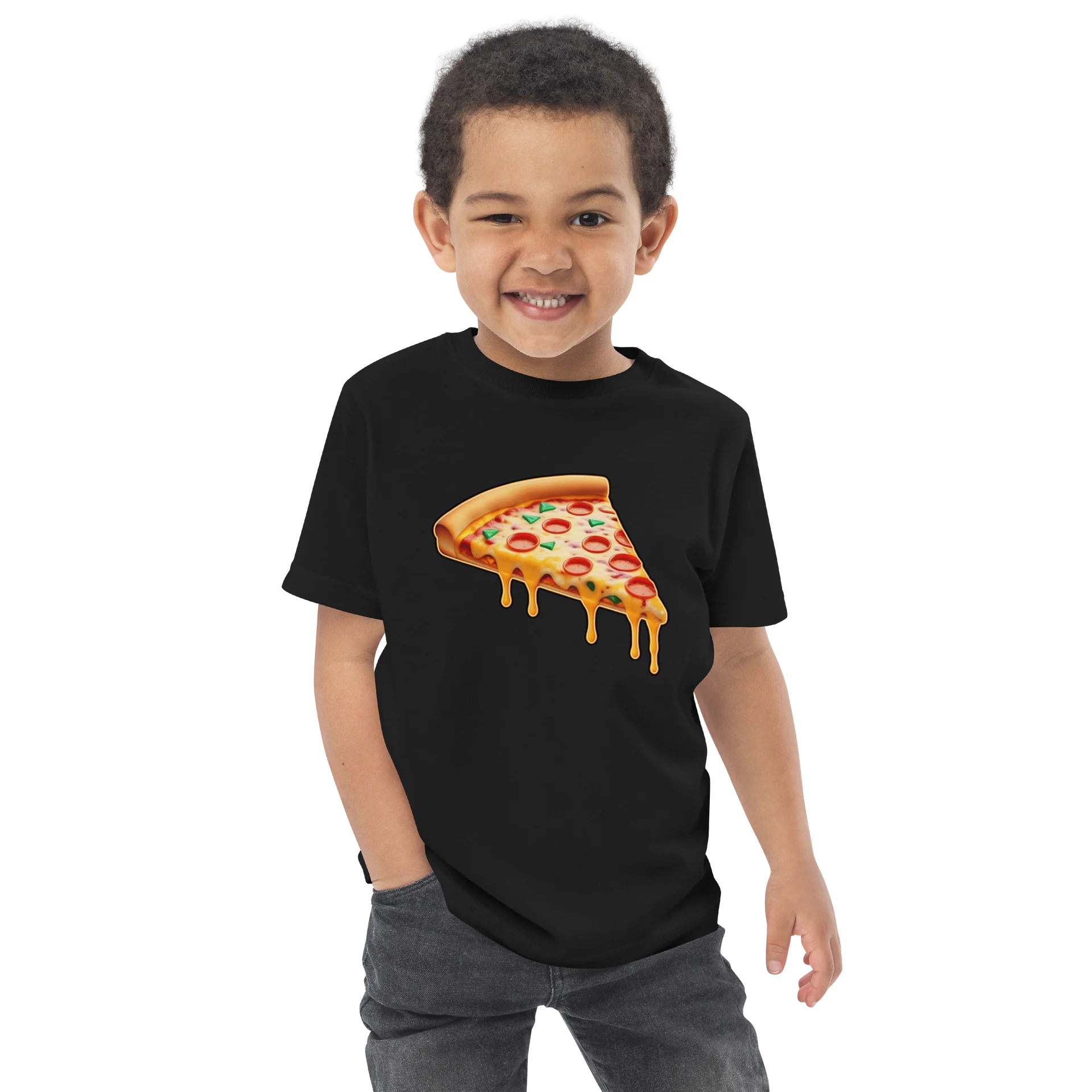 Cheesy Pepperoni Pizza Toddler Tee product image (4)