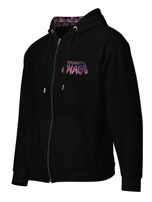 Casket of Chaos Horror Zip Up Hoodies product image (3)