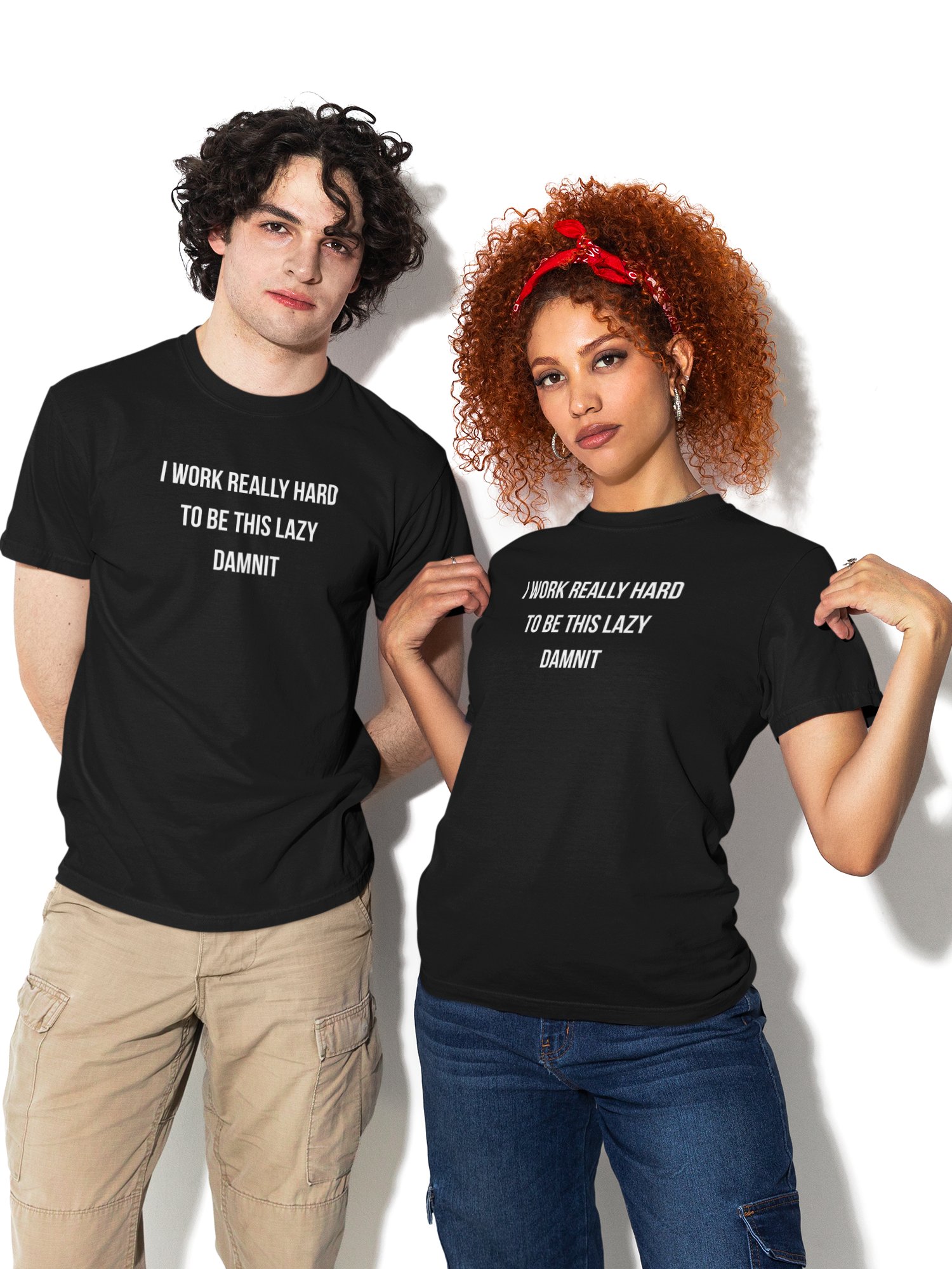 Work Too Hard Lazy Shirt product image (1)