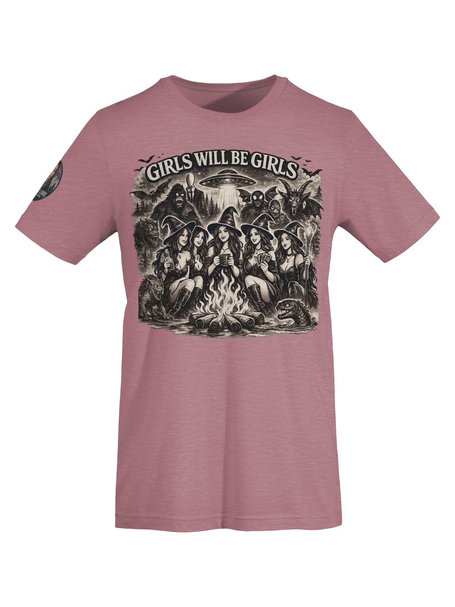 GIRLS WILL BE GIRLS SUPER SOFT T-SHIRT (HEATHERED COLORS PT.2) product image (7)
