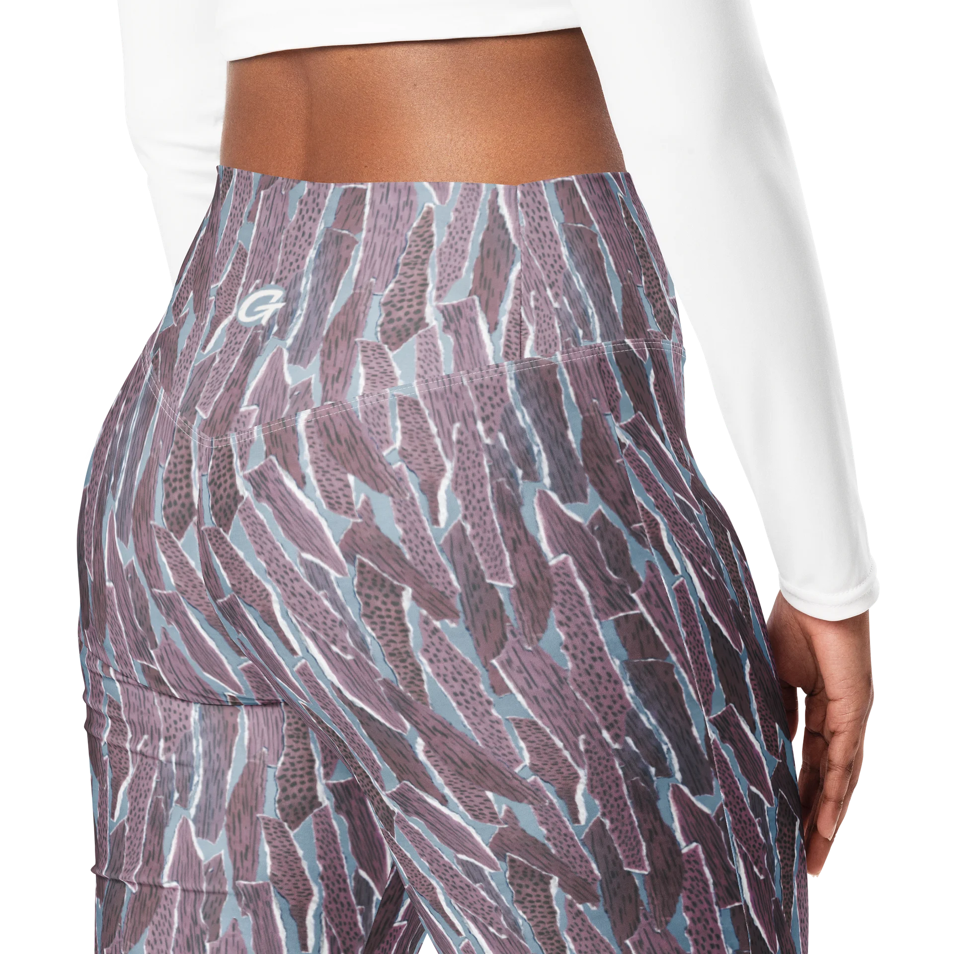 "Wild Purple" Flare Leggings product image (5)