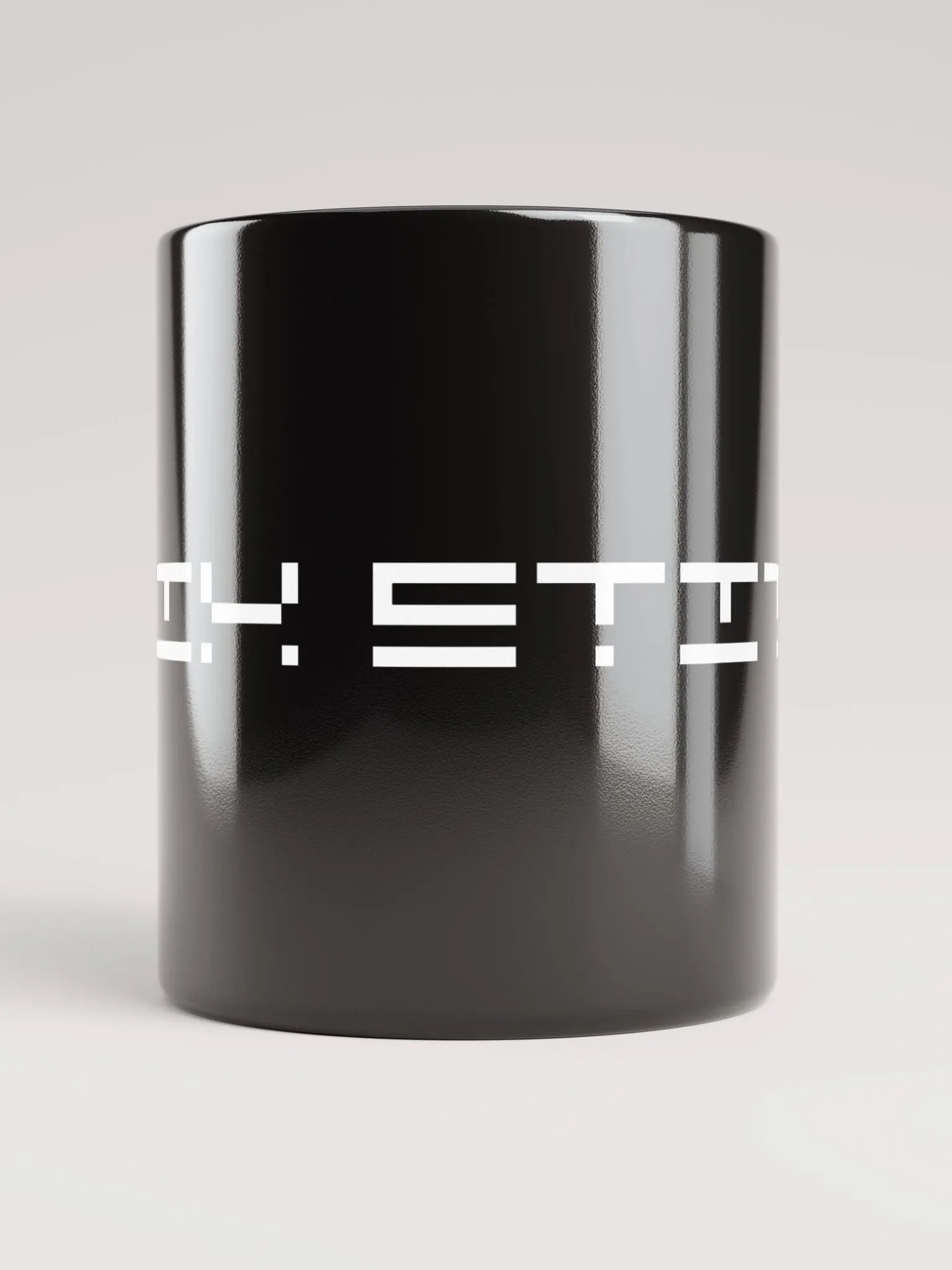 Pix Stitch Black Glossy Mug product image (3)