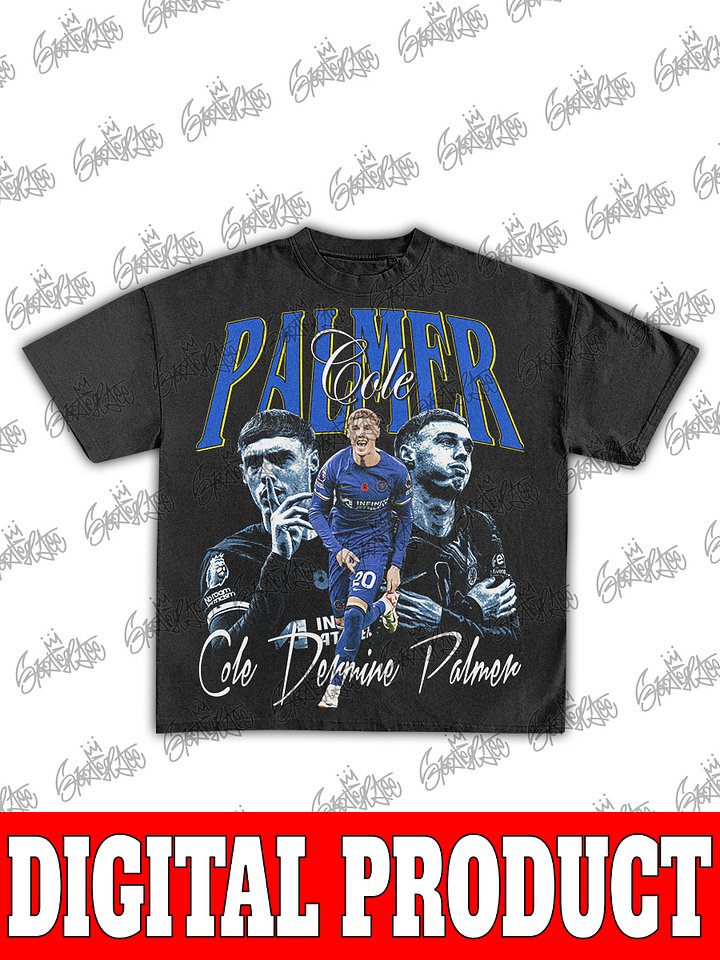 Cole Palmer "Cold Palmer" Vintage Chelsea Footballer Bootleg Graphic product image (1)