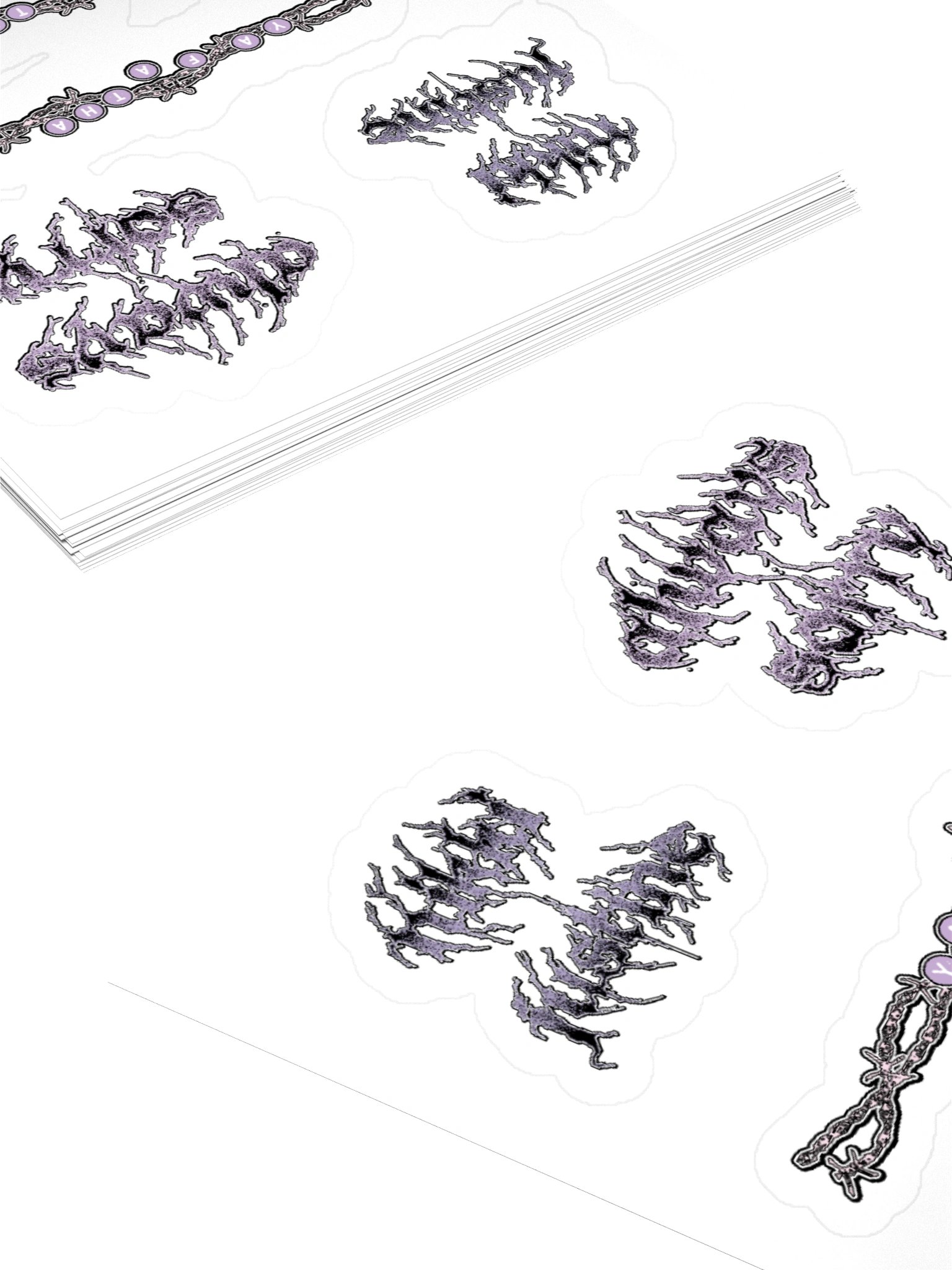 Gothic Sticker Sheet product image (7)