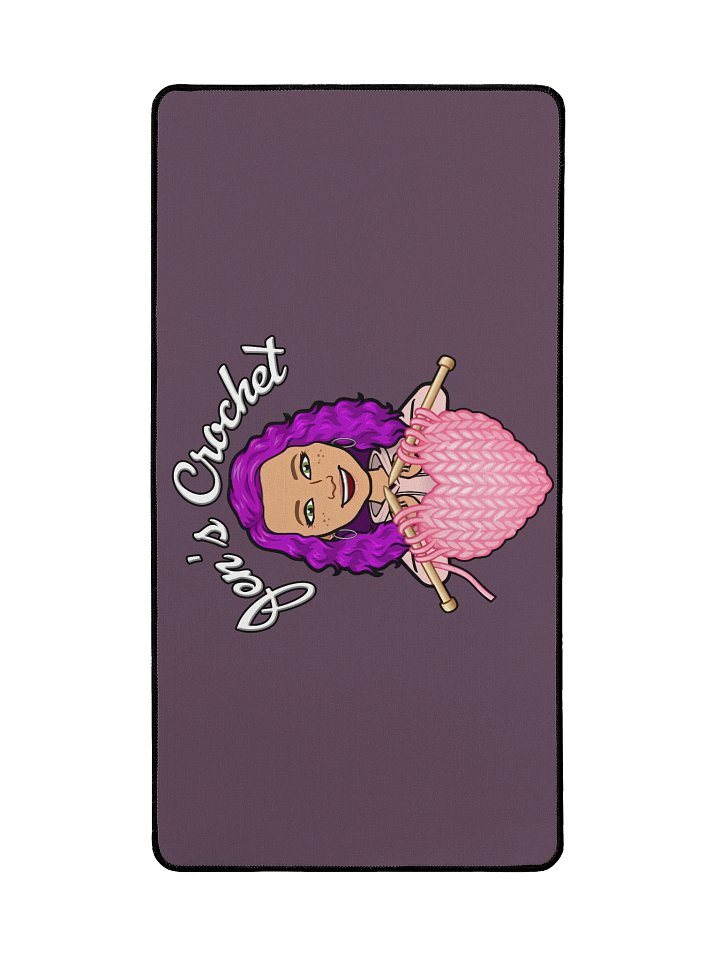 Jen's Crochet Desk Mat product image (2)