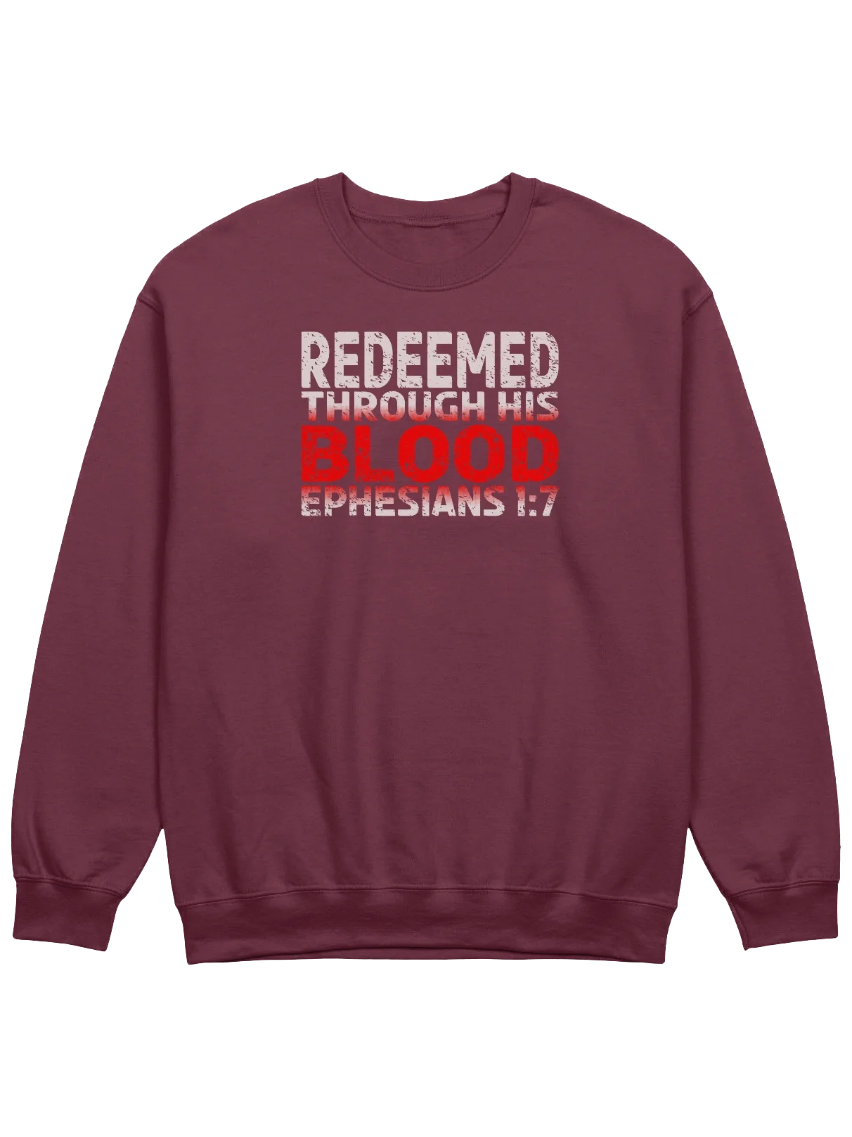 Redeemed Through His Blood Sweatshirt product image (1)