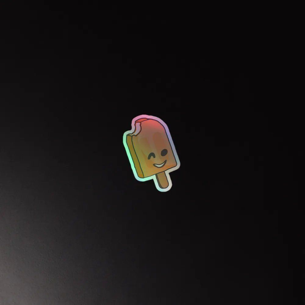 Holographic Popcicle Sticker product image (3)