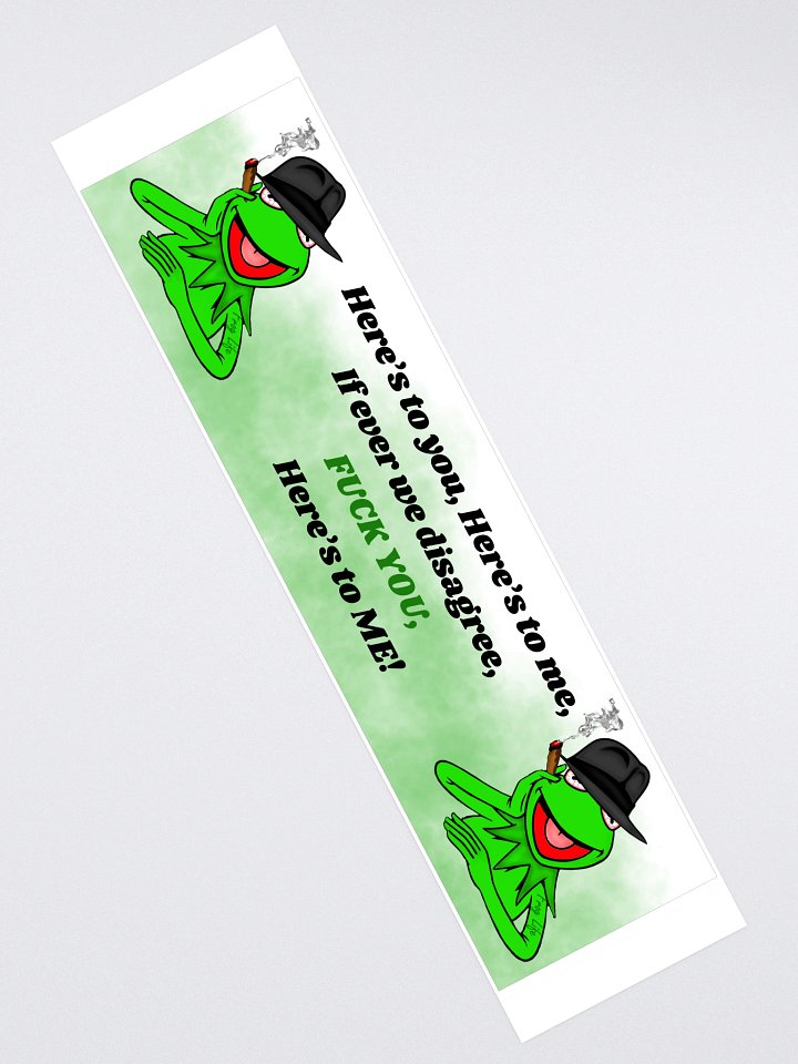 Kermit Bumper Sticker product image (2)