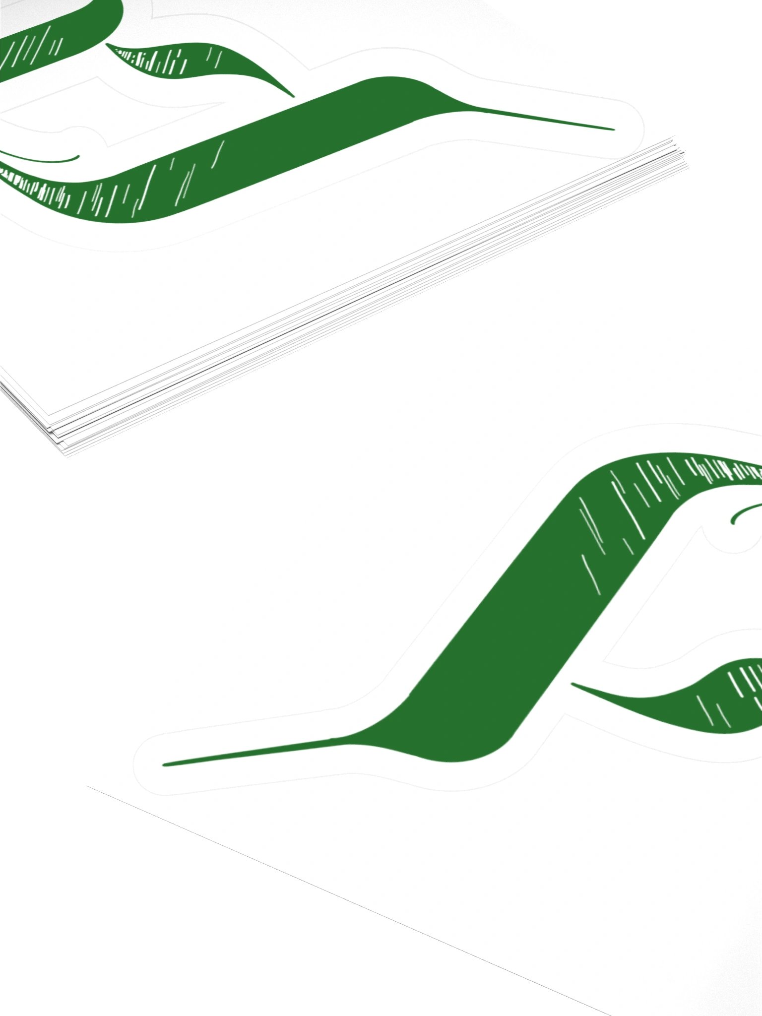Big D green sticker product image (4)