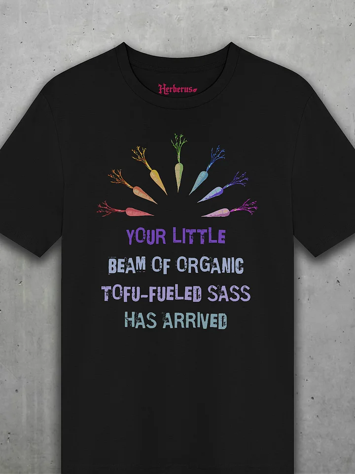 Rainbow Sassy Vegan Tee product image (1)