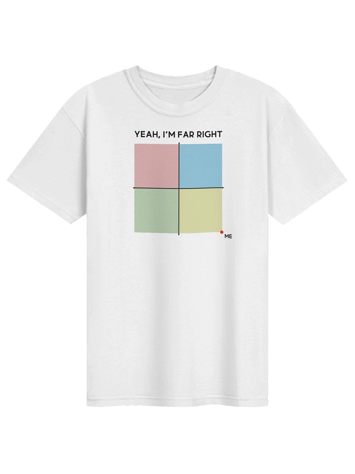 YEAH, IM FAR RIGHT | Comfort T-Shirt product image (1)
