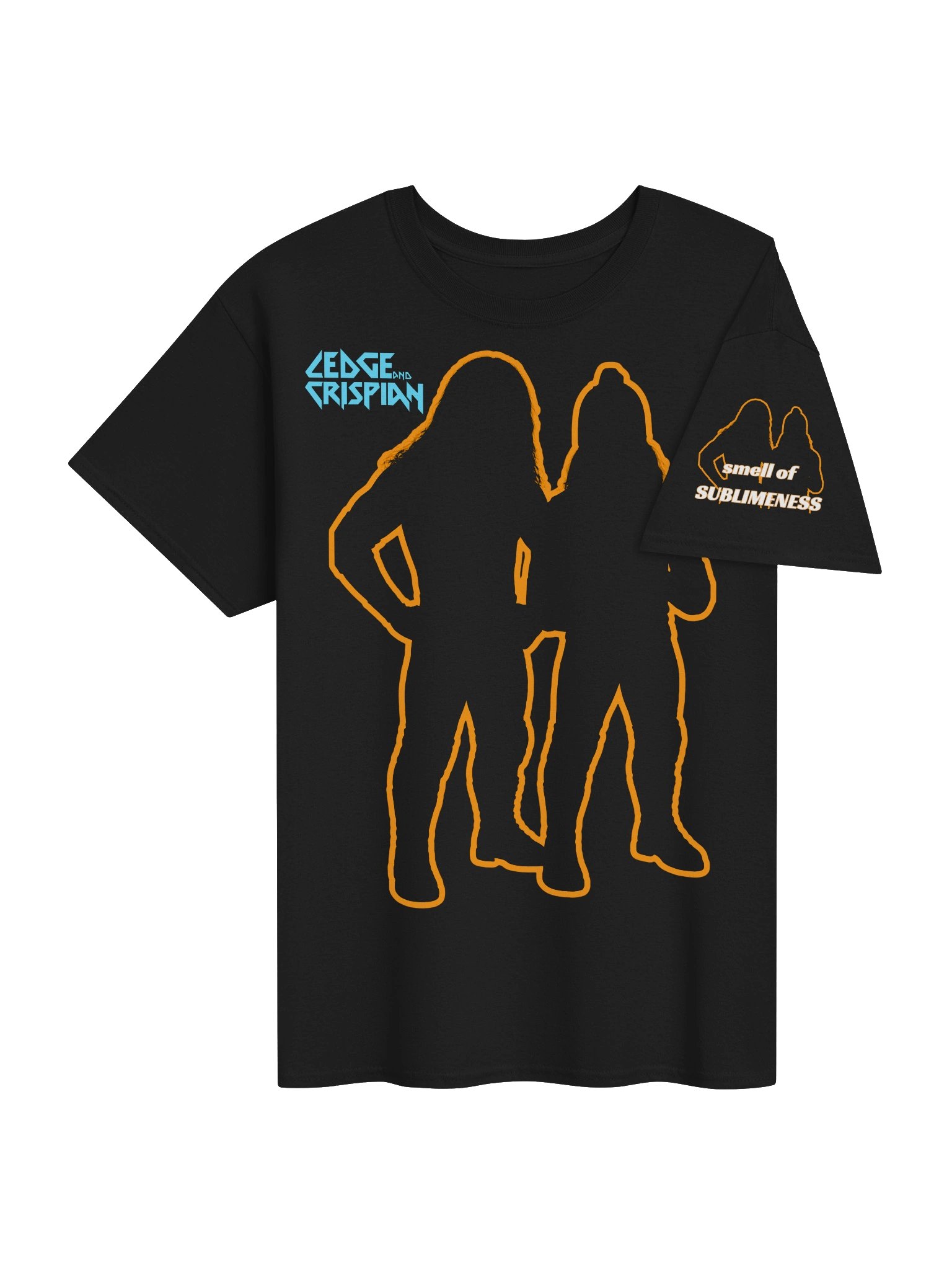Ledge & Crispian Glow Tee V2 w/Sleeve & Back print product image (3)