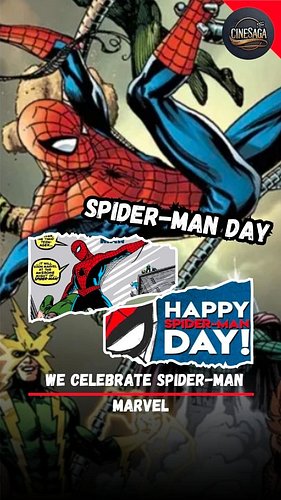 Happy Spider-Man Day! 🕷️

Today we celebrate Spider-Man's very first comic book appearance. Although Marvel initially didn't ...