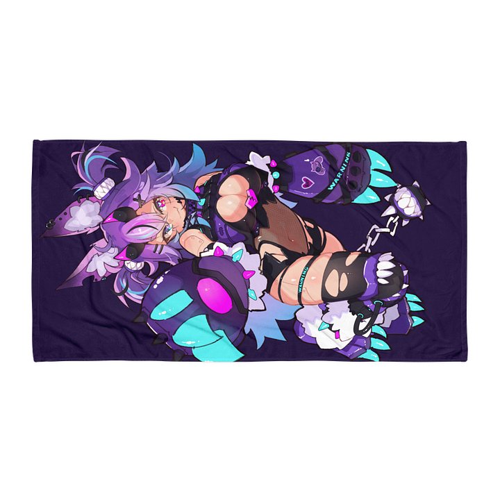 Glitchy Beach Towel product image (1)