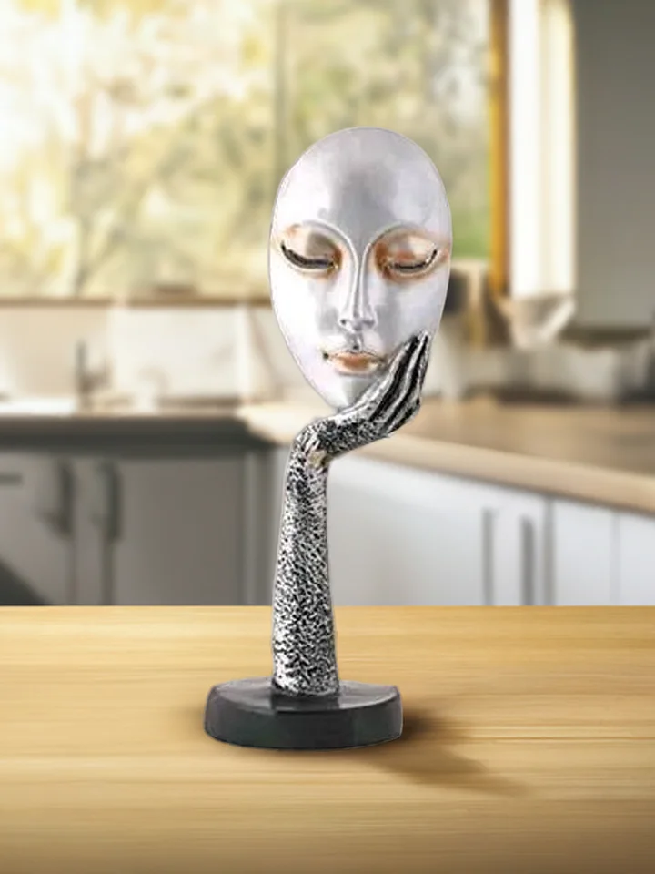 Resin Human Face/Lady Face Showpiece product image (2)