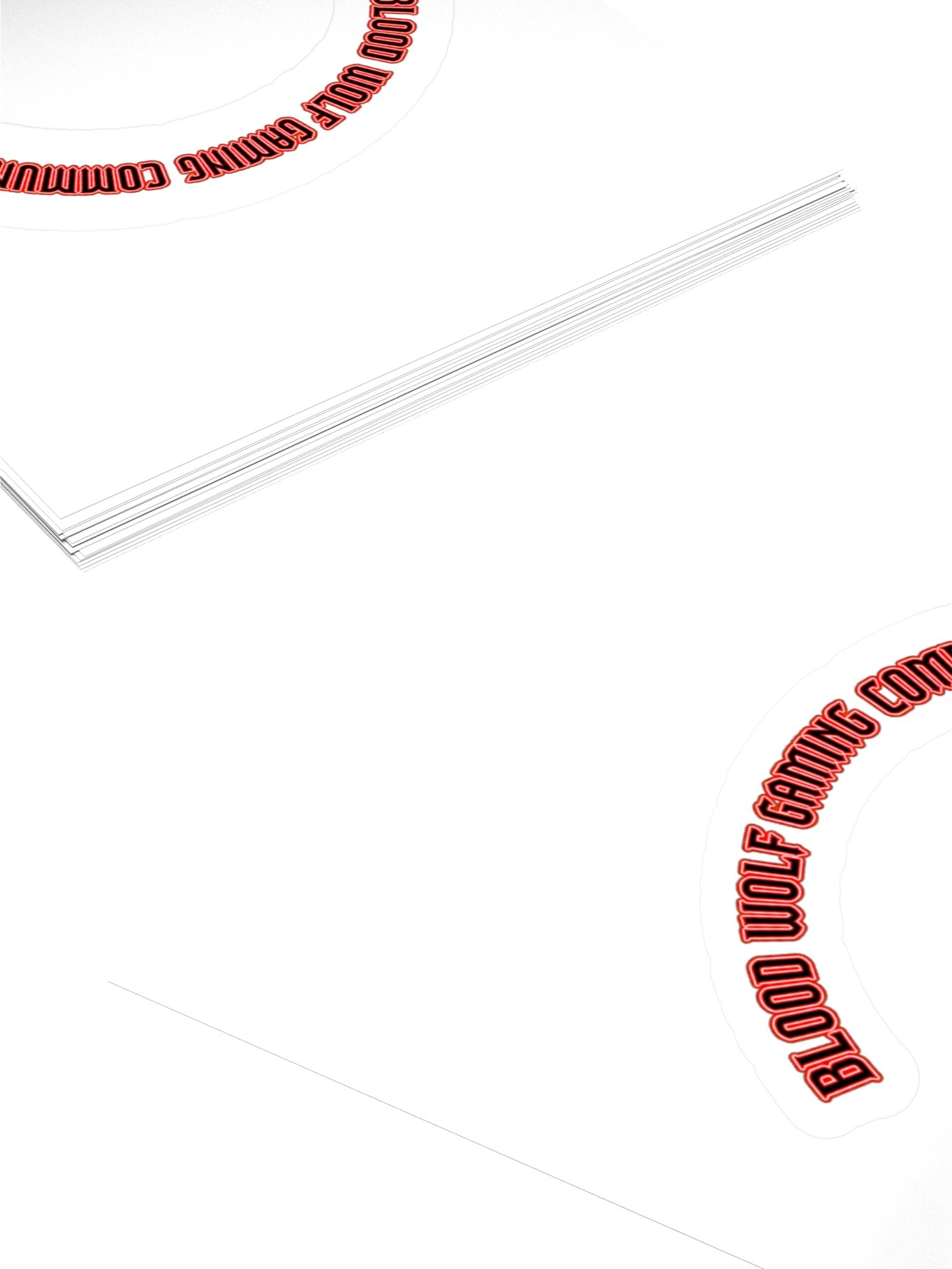 Blood Wolf Gaming Community Sticker product image (4)