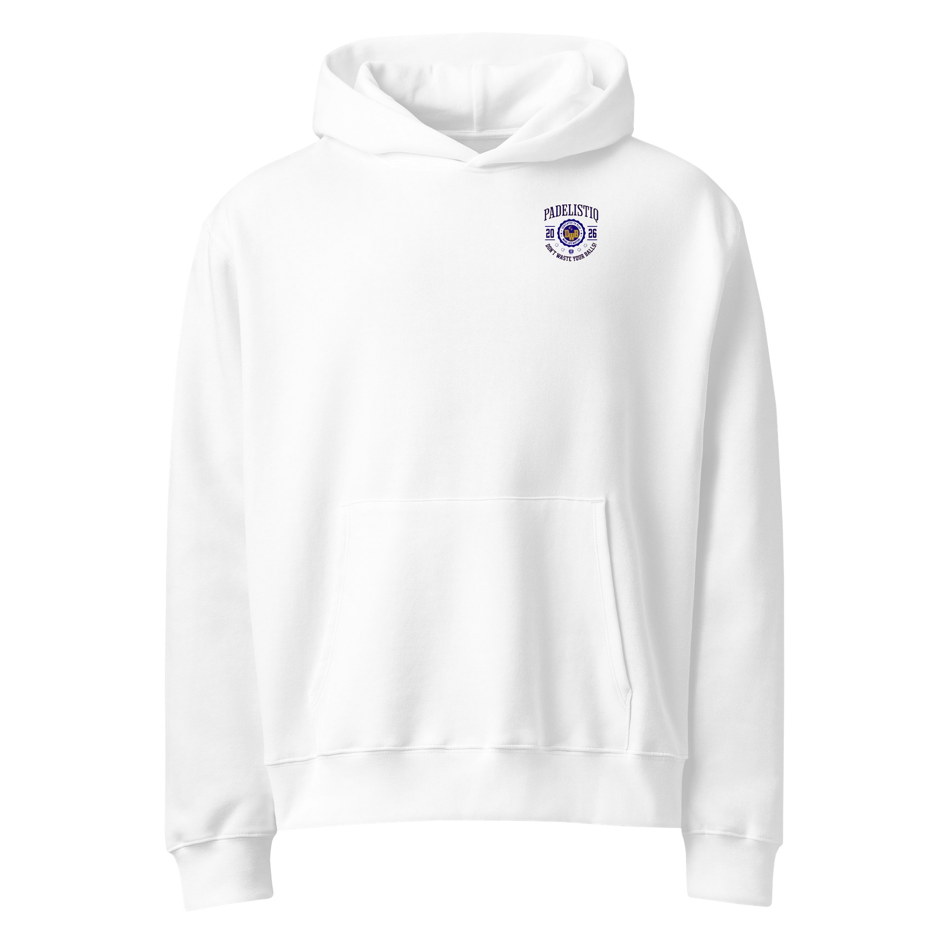 Dedicated to Play Bella Premium Sporty Hoodie EQALL® PADELISTIQ_Blue Multiprint product image (3)