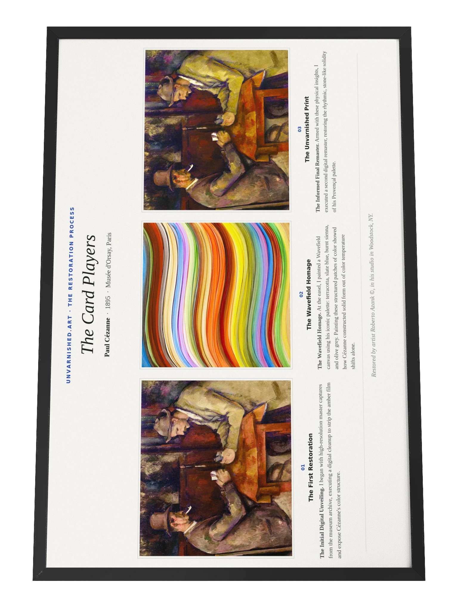 The Card Players — Framed Process Poster product image (1)