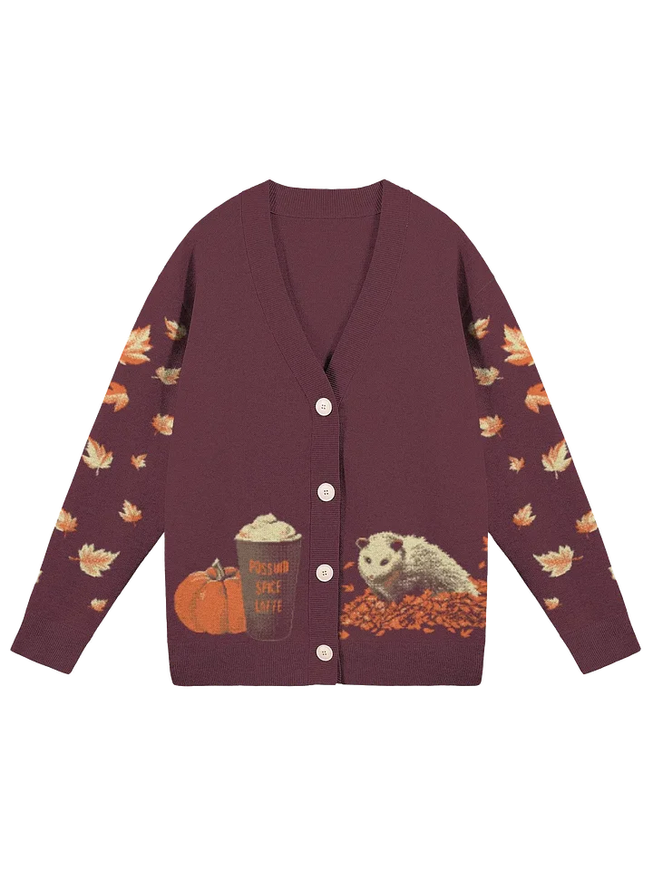 Possum Spice Latte Cardigan product image (1)