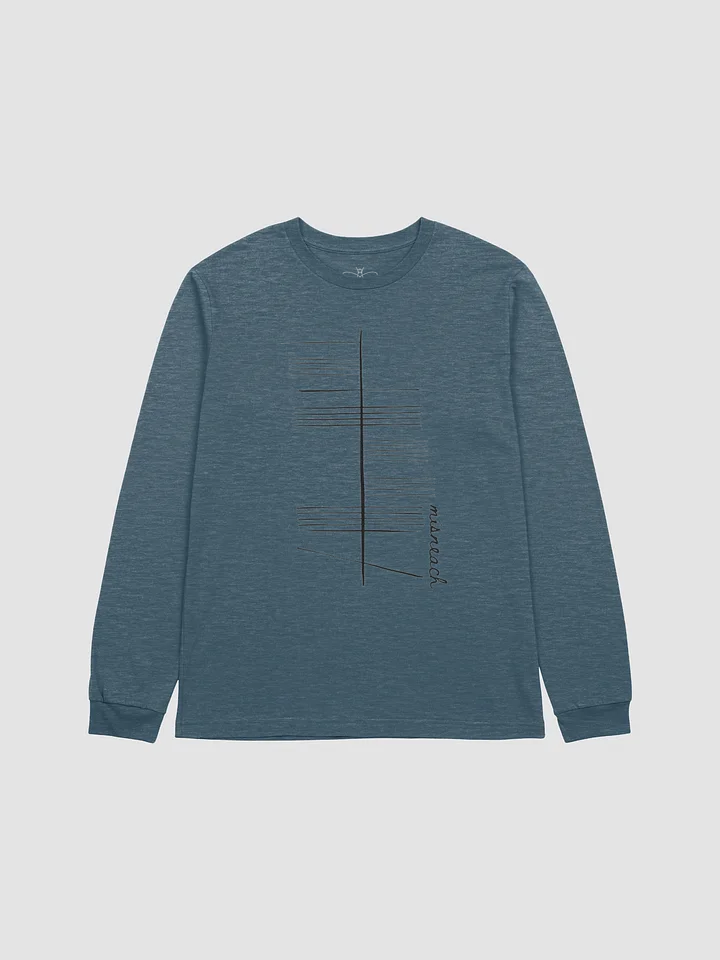 Misneach (Courage) Ogham Long Sleeve Tee product image (7)