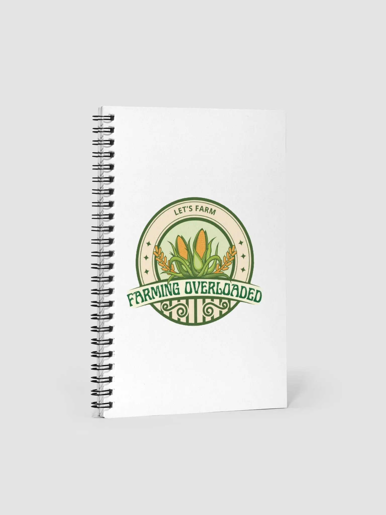 Farming Overloaded Spiral Notebook product image (1)