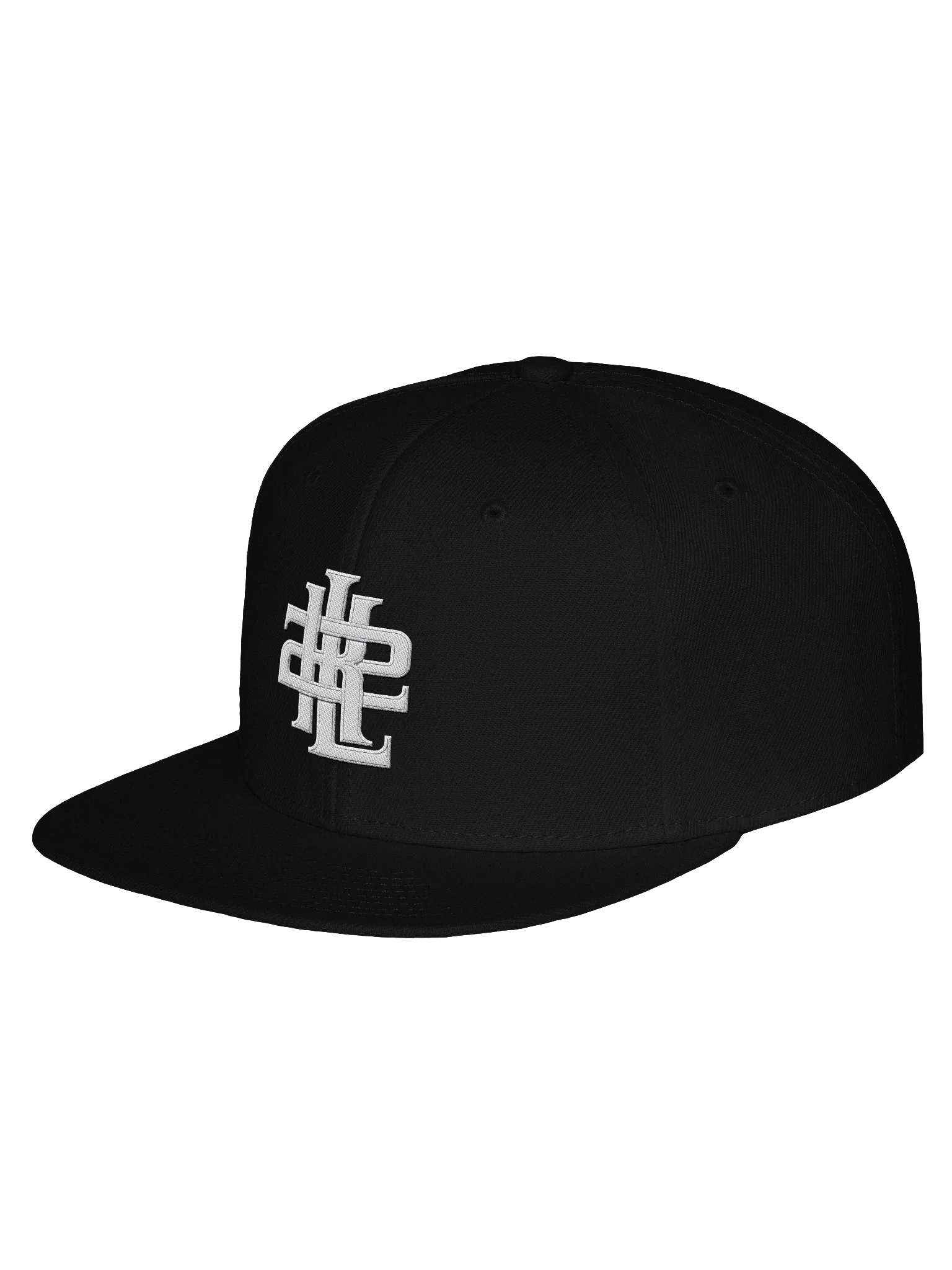 Interwoven White Monogram Snapback Cap product image (7)