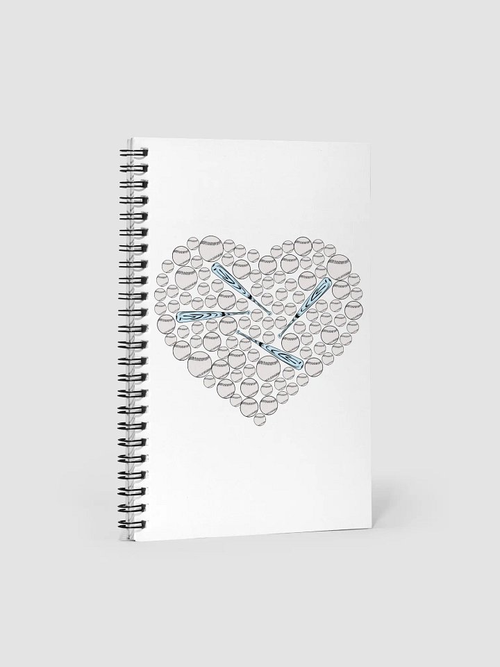 Pure Heart Baseball Dreams Spiral Notebook product image (1)
