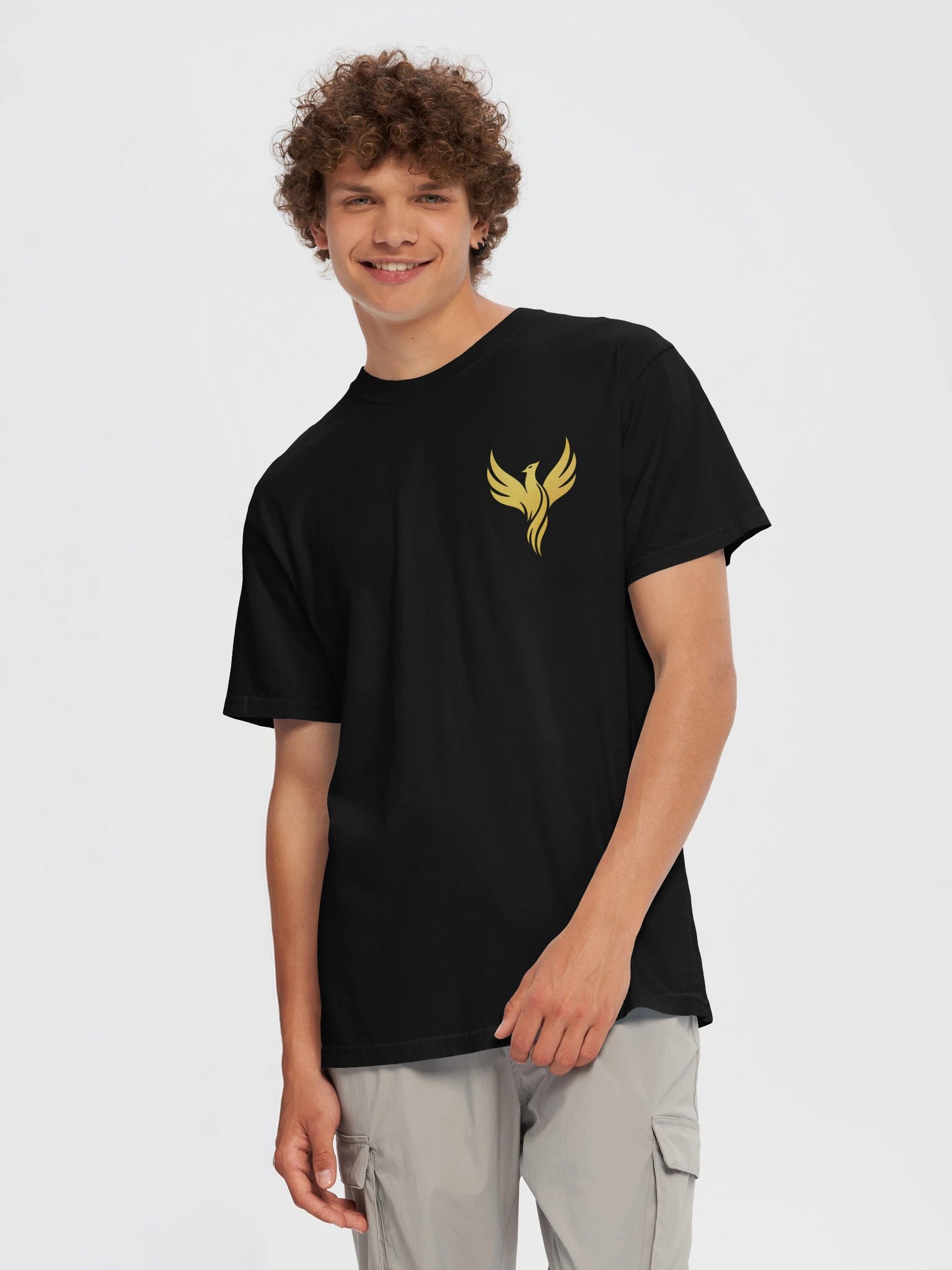 Stay Sober Coffee Phoenix Backprint Tee product image (9)