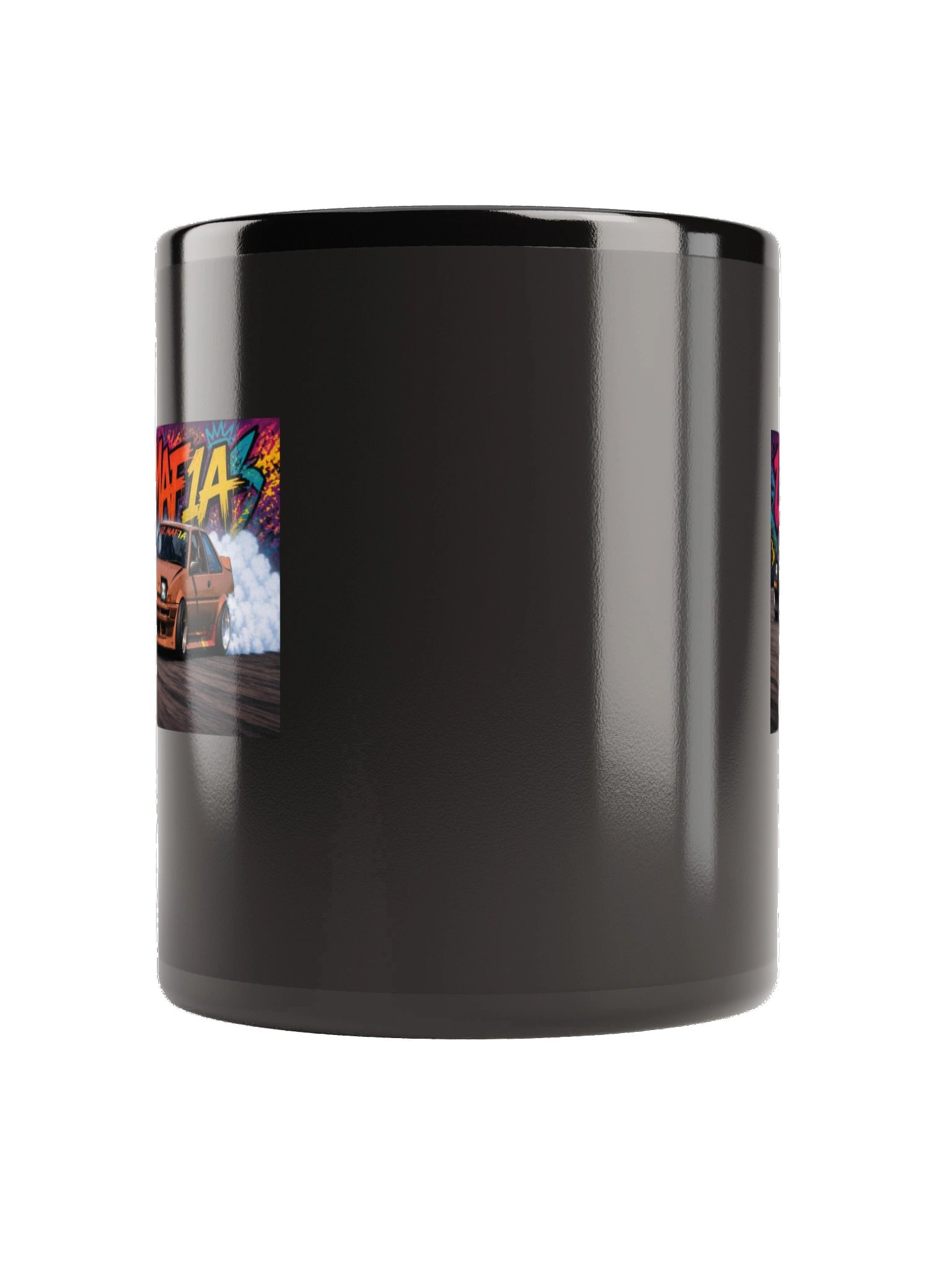 UZ Mafia Graffiti Black Coffee Cup product image (3)