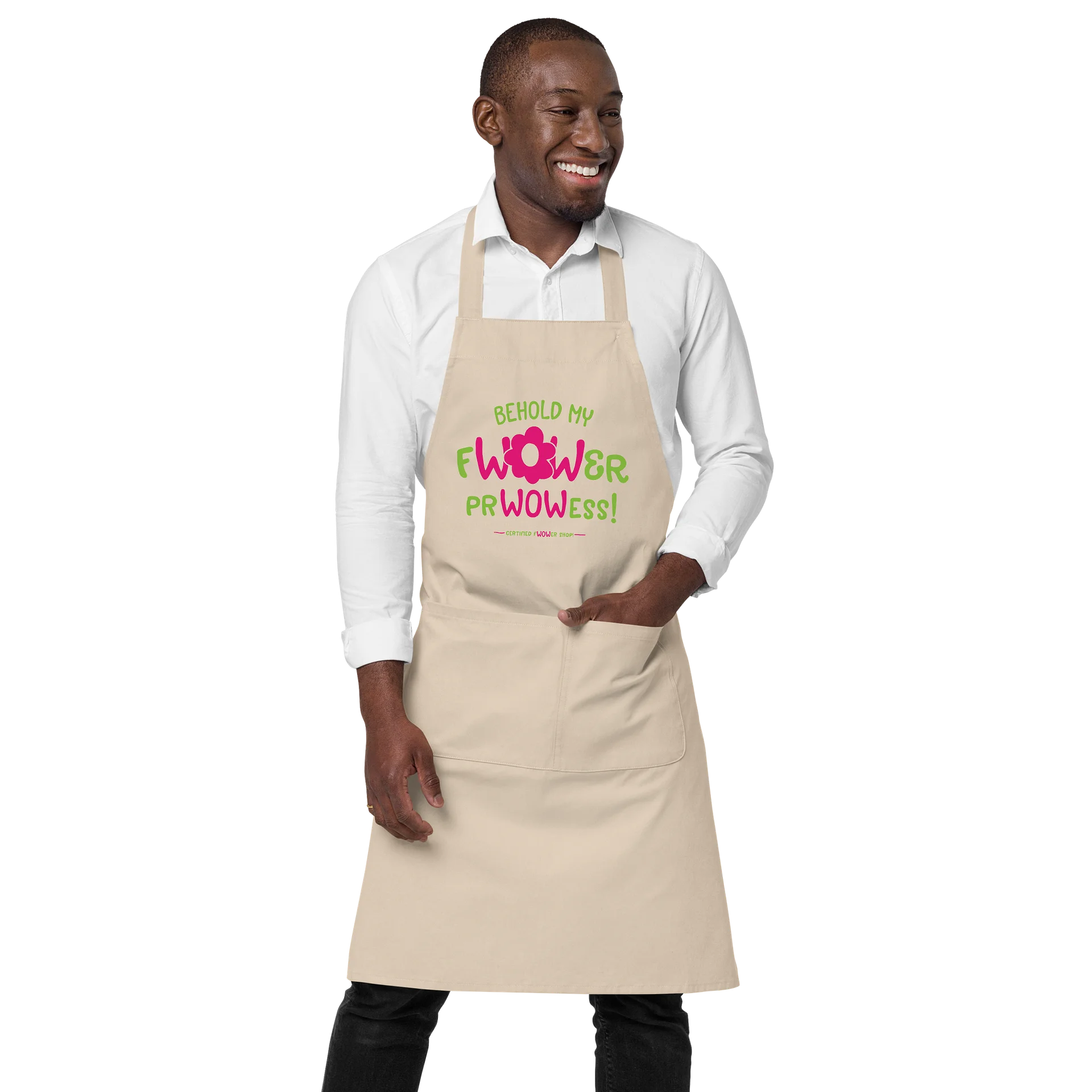 fWOWer PrWOWess! Apron product image (7)