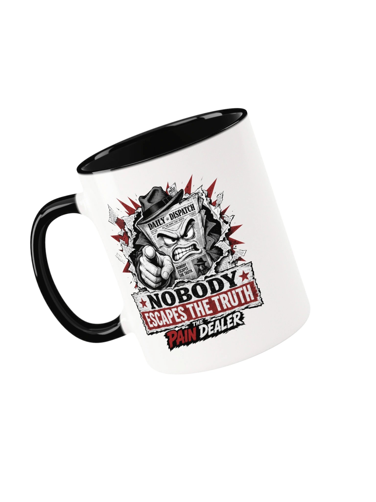 The Pain Dealer “Nobody Escapes the Truth” Mug product image (3)