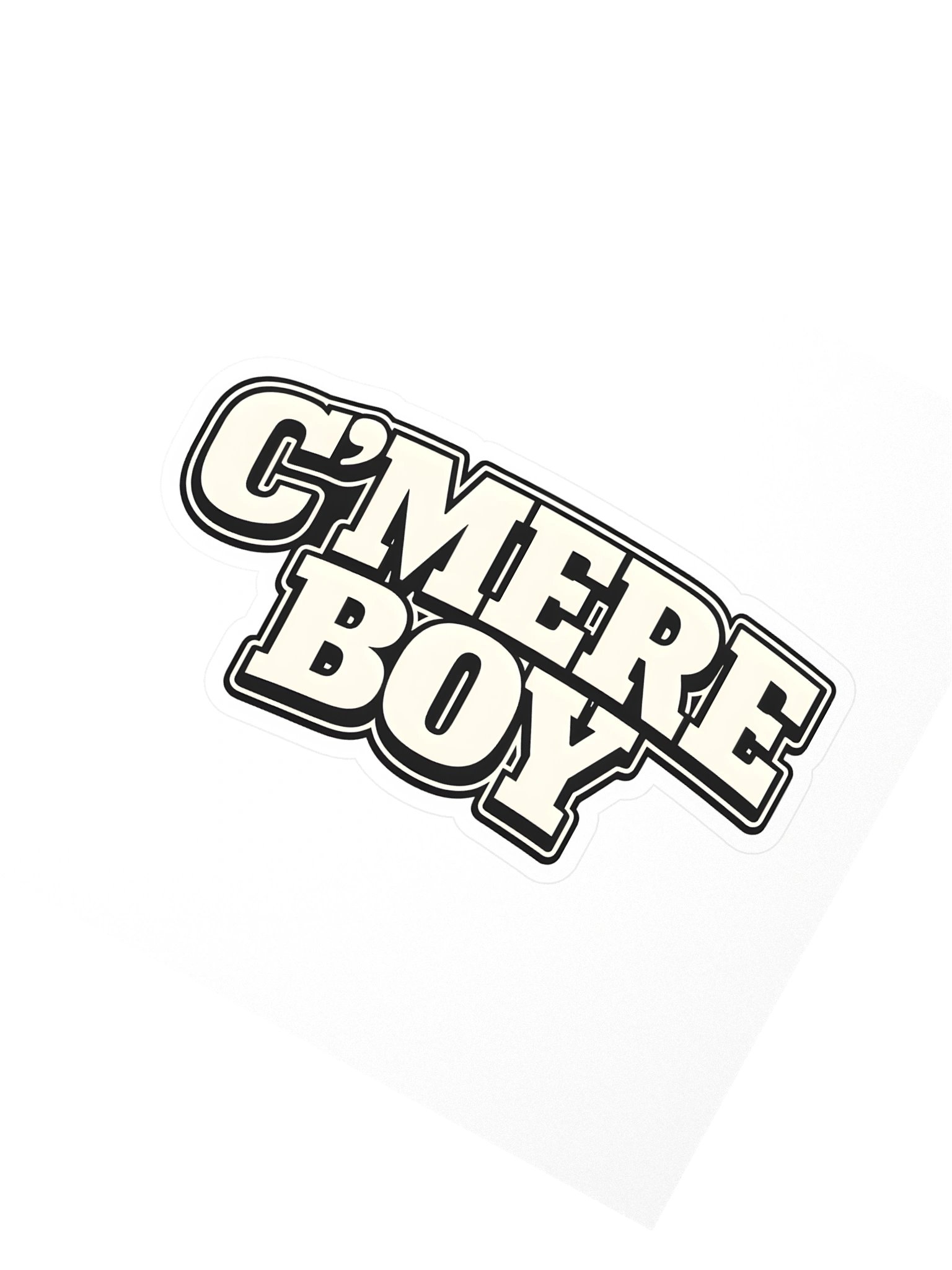 C'MERE BOY STICKER product image (2)