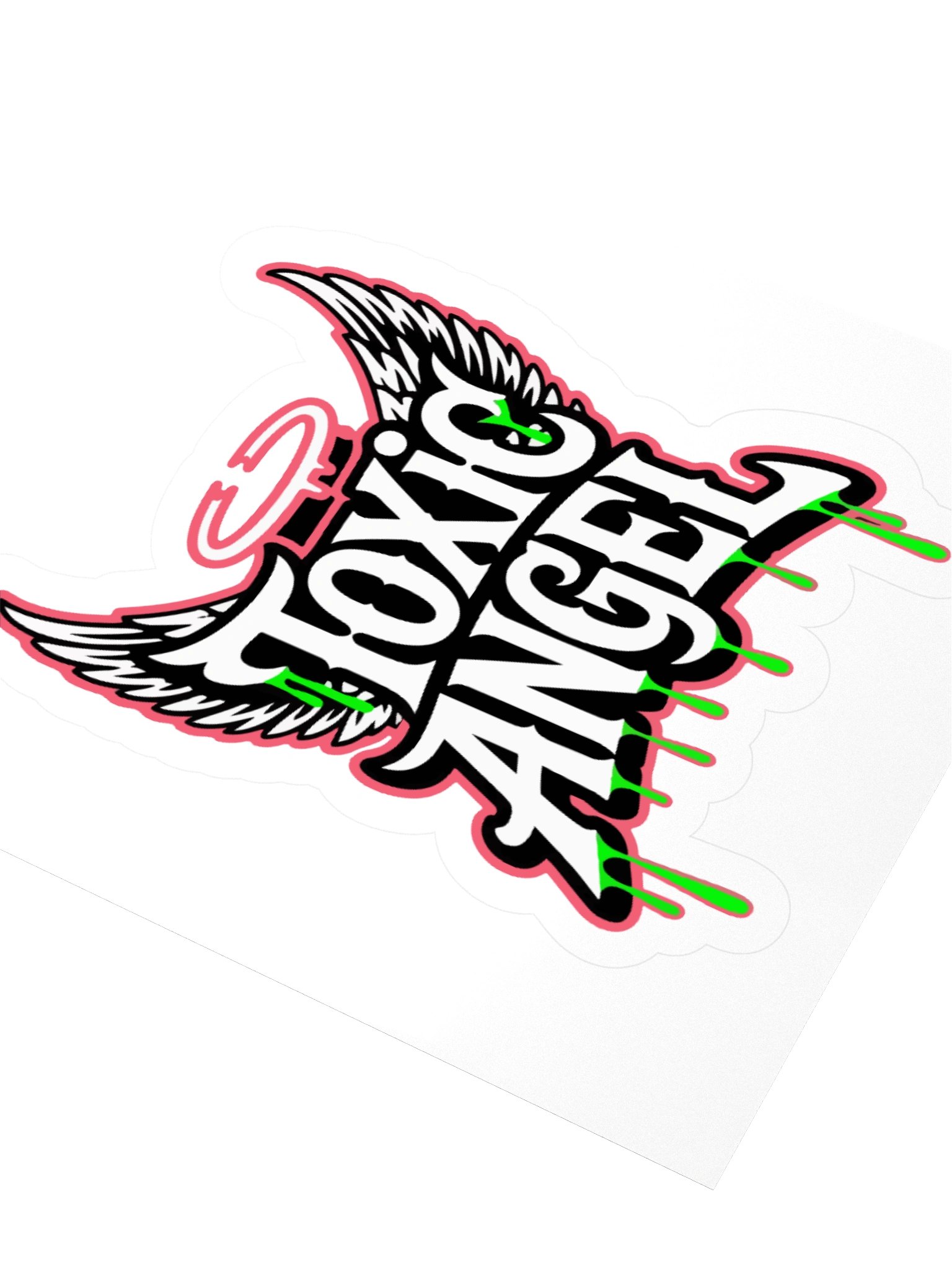 Toxic Angel Kiss Cut Stickers product image (3)