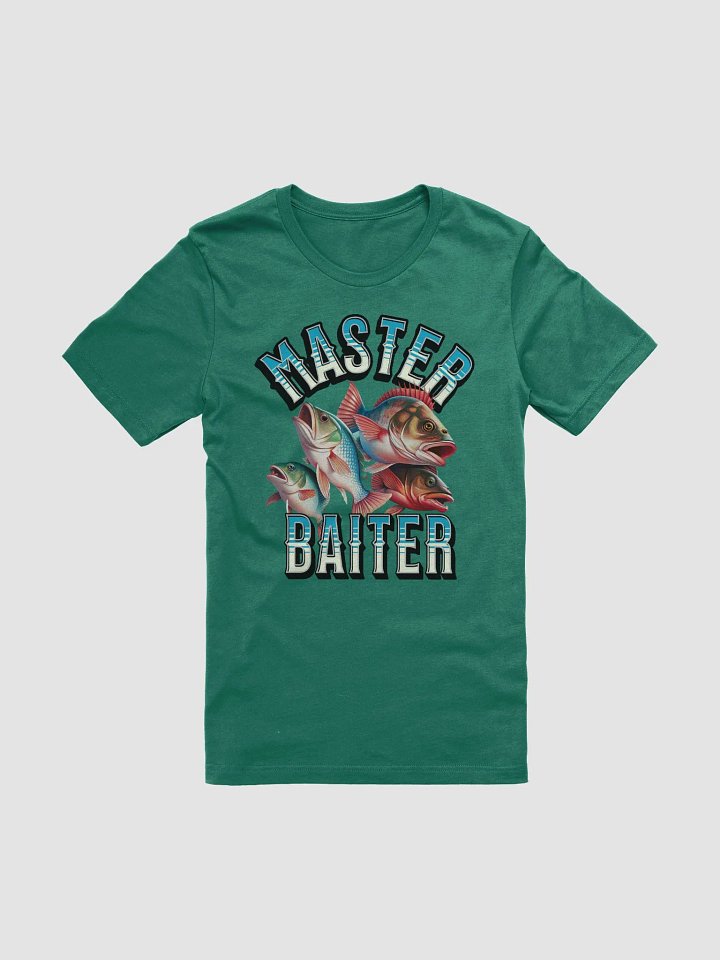 Master Baiter Fishing Illustration T-Shirt product image (1)