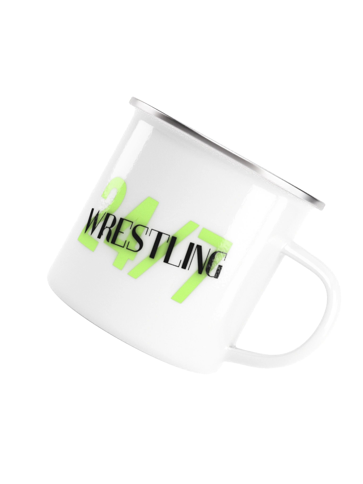 24/7 Wrestling Neon Enamel Mug product image (5)