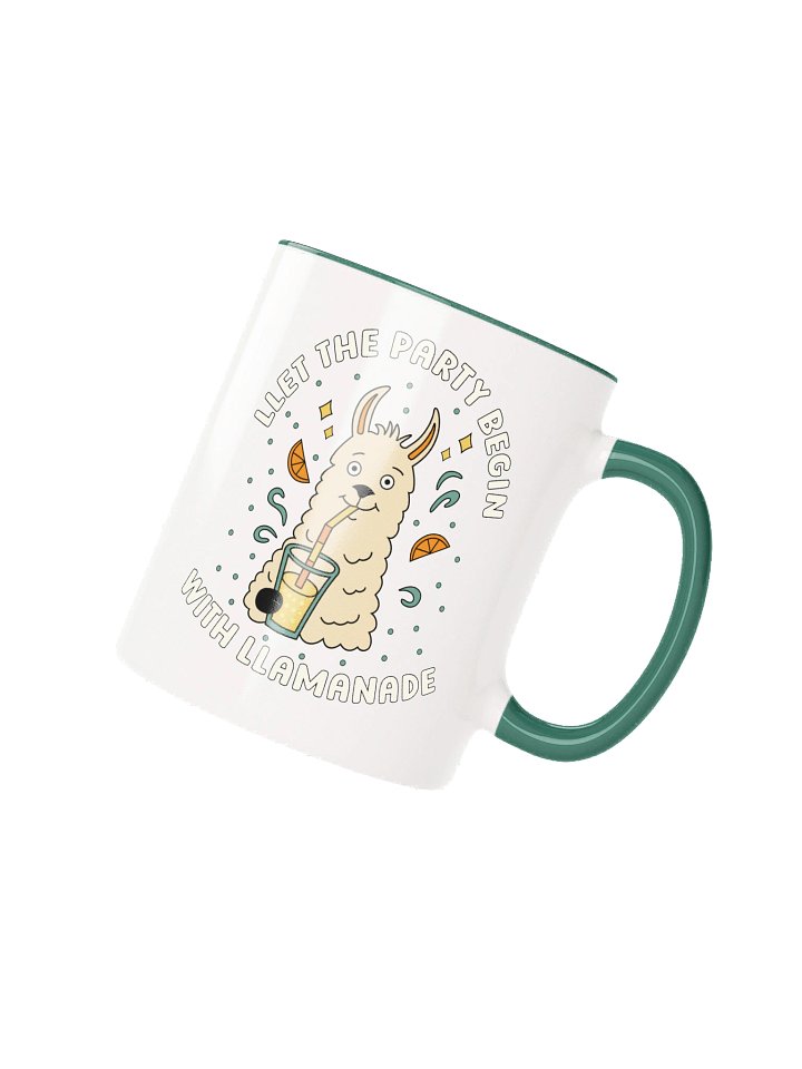 Llet The Party Begin With Llamanade Llama Mug product image (1)