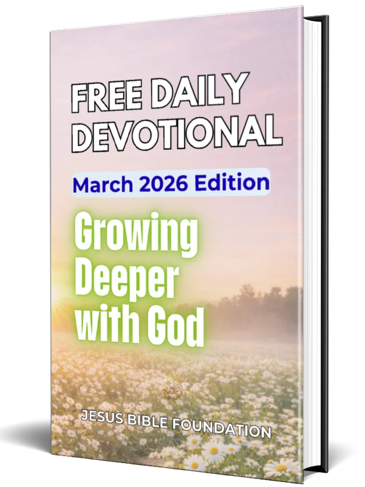 Free Daily Devotional March 2026 Edition: Growing Deeper with God product image (1)