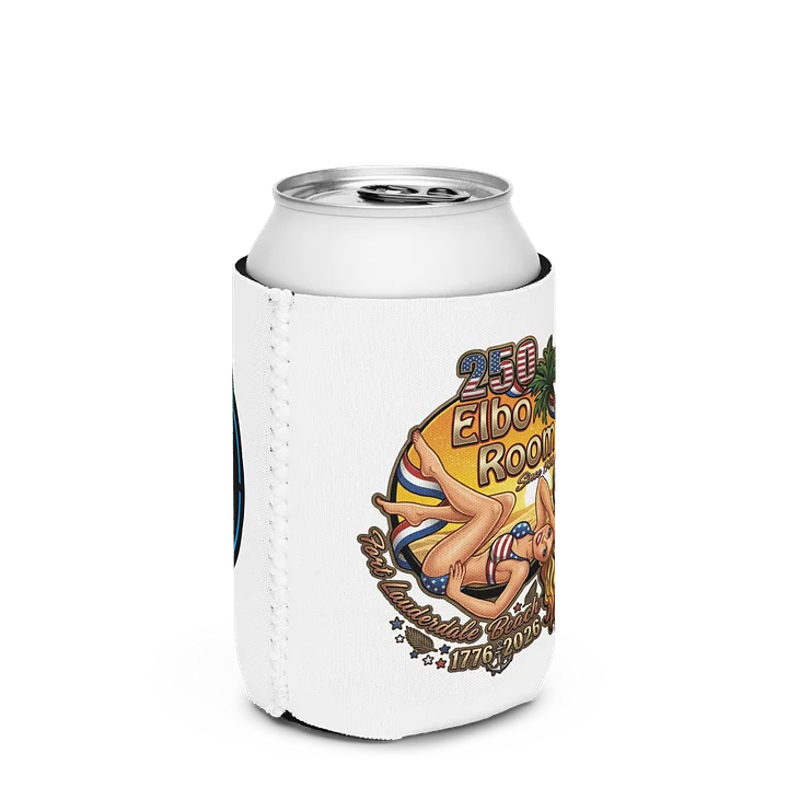 Elbo Room America 250 Merchandise Pin-Up Can Coozie | 1776–2026 Edition product image (3)
