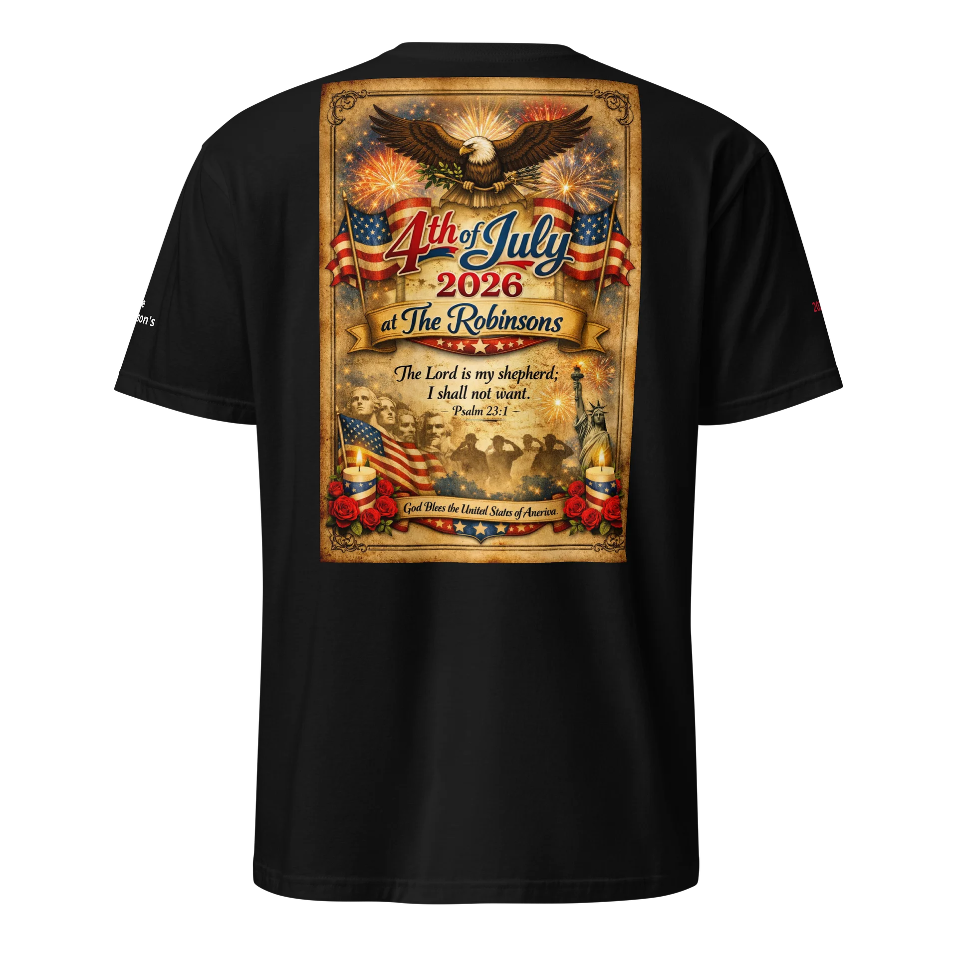 America’s 250th Birthday Eagle Poster Tee product image (2)