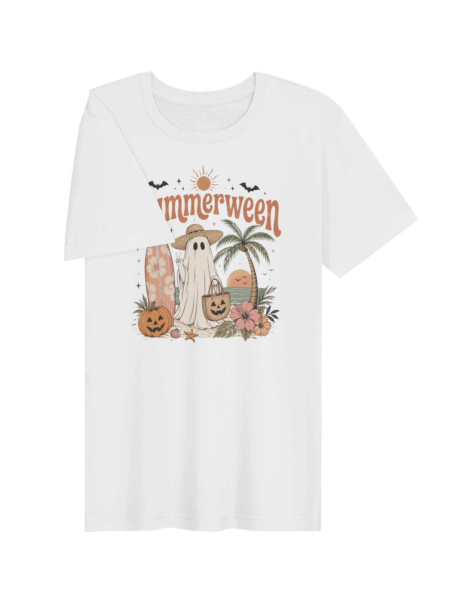Summerween Ghost Beach Tee product image (146)